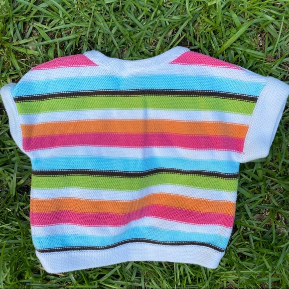 Baby Girls Gymboree striped sweater size 12-18 months - Picture 2 of 3